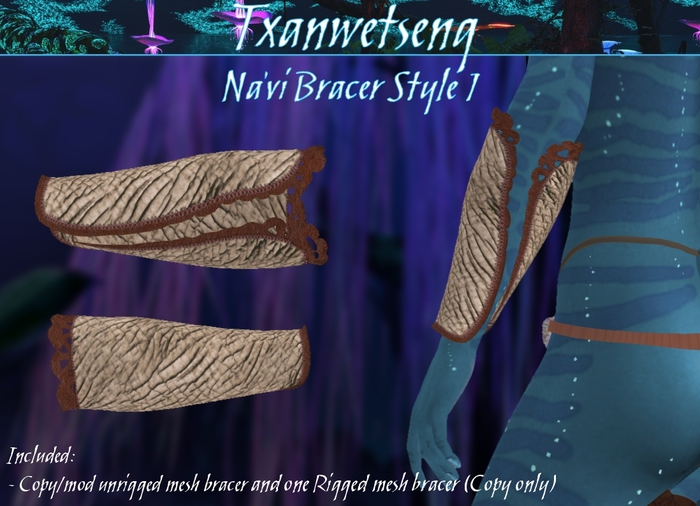 Txanwetseng :: Na'vi Bracer Style 1