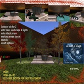 Outdoor tub for 2 with landscape-crate