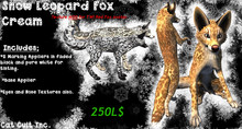 Snow Leopard Fox Cream