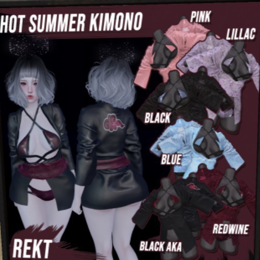 REKT_Hot summer Swimsuit Top Blue