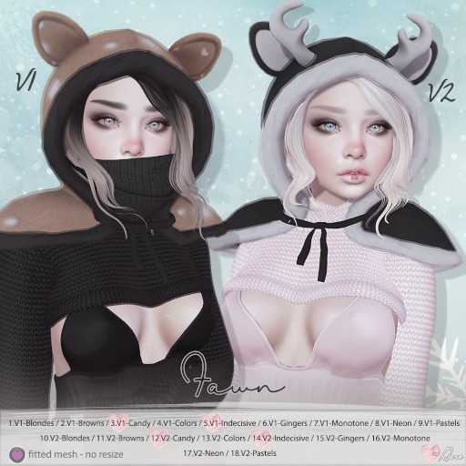 3.Doe: Fawn V1 - Candy RARE