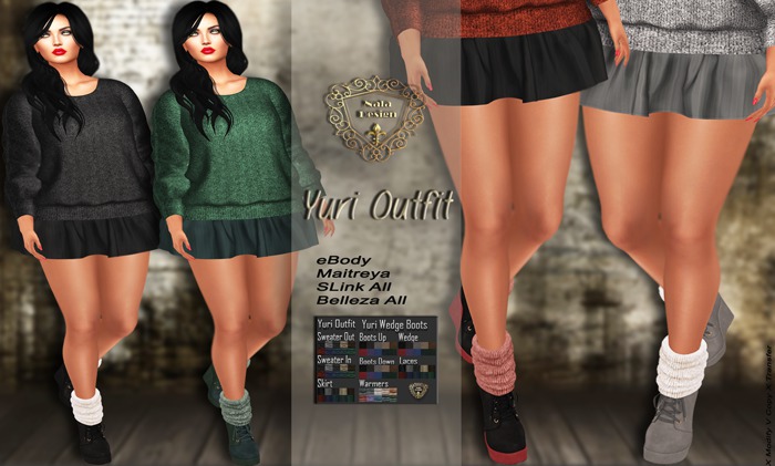 Nala Design:Yuri Outfit: All Mesh Bodies