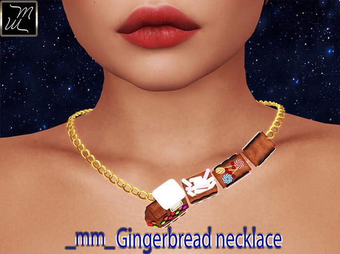 _mm_Gingerbread necklace