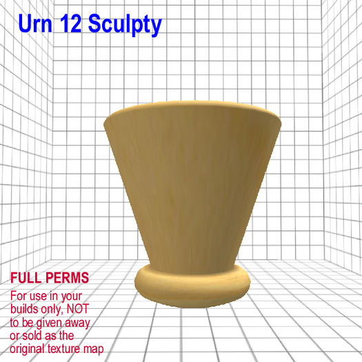 Urn12 Sculpty Map Full Perms