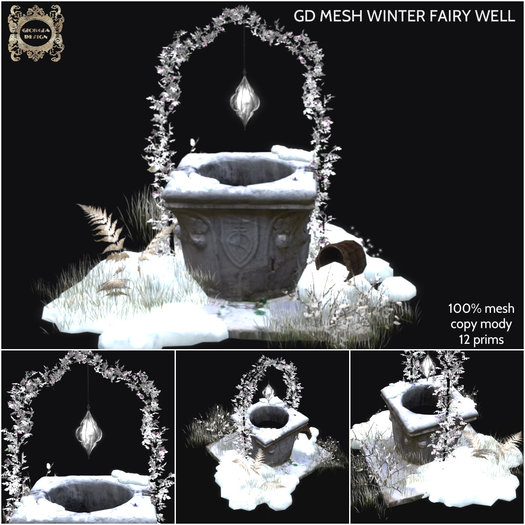 GD MESH WINTER FAIRY WELL