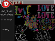 ^^Dejavu^ Full Perm Rhinestone Love Png 04