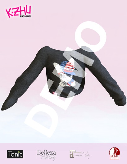 Open Sweater (black) (DEMO)
