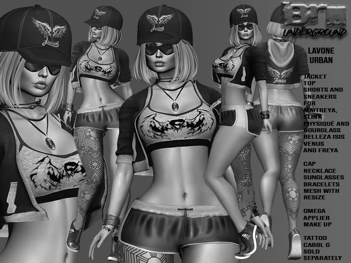**DEMO**LAVONE URBAN STYLE COMPLET OUTFIT** (WEAR)