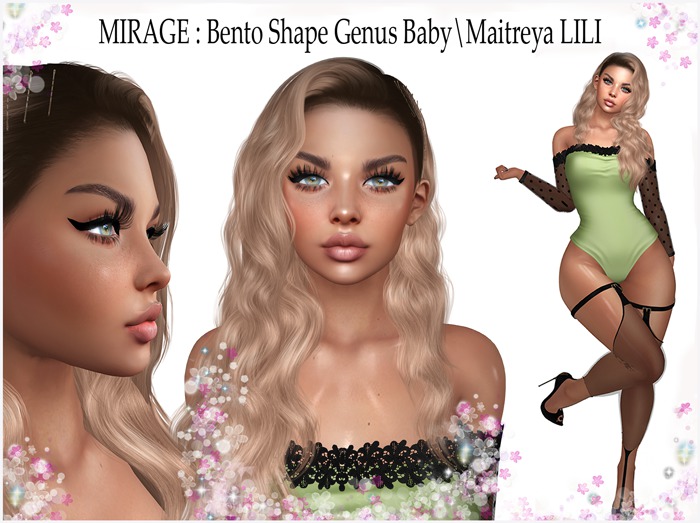MIRAGE : Bento Shape Genus Baby\Maitreya LILI