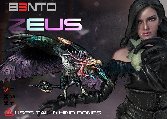 B3NTO - ZEUS - legendary bento  eagle