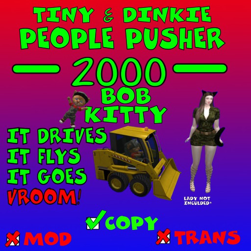 TINY & DINKIE MESH BOB-KITTY(BOXED)