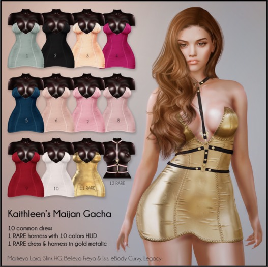 8 Kaithleen's Maijan Dress - Poudre Maitreya