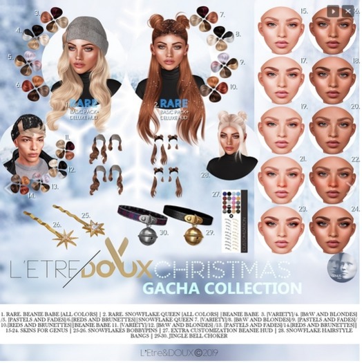 #17 L'Etre - Snow skin #2 [Tone 02]  REZZ ME