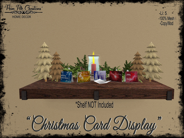 ~PPC~ Christmas Card Display