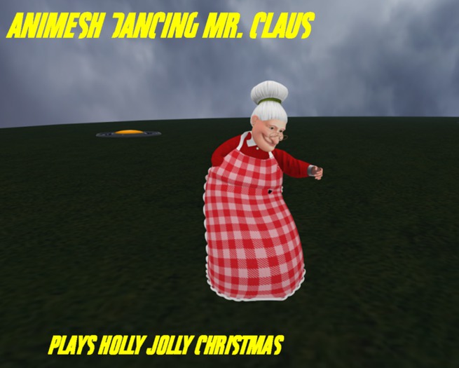 Animesh dancing mrs claus