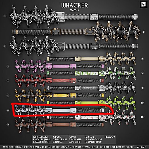 11. BAMSE : Whacker - Watercolor