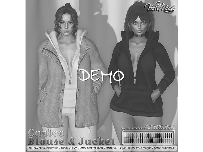 [WellMade] Carlee Blouse & Jacket DEMO