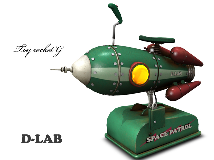 d-lab TOY ROCKET G-ve