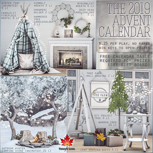 Trompe Loeil - Tree Farm Wall Hanging