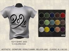 GGVG ALP T-SHIRT 2020 *15 CLORS*