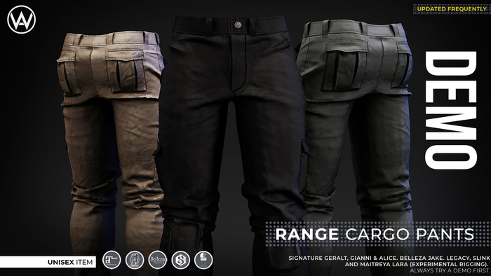[WAZ] Range Cargo Pants (DEMO) BOXED [Add/Rezz]