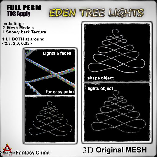 Full Perm Tree Lights 
