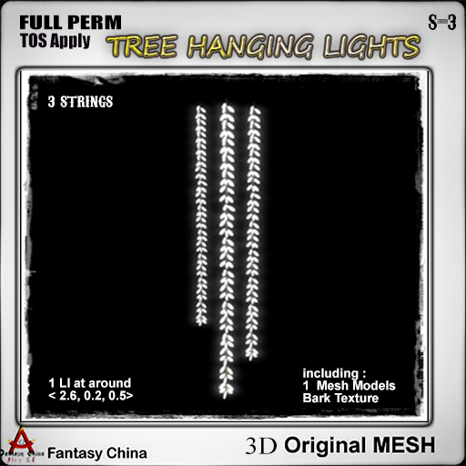  Full Perm Tree Hanging Lights
