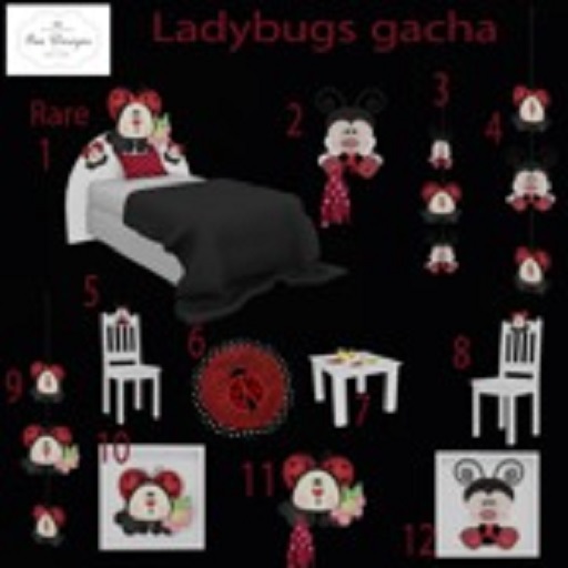 Bee Designs  Ladybugs gacha 3