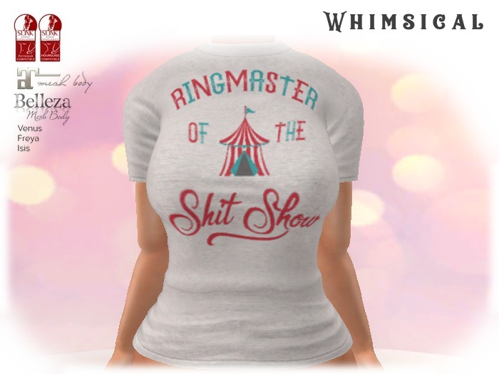 [Whimsical] Girl's Mesh Shirt - Ring Master