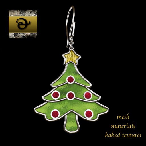 Christmas Tree Earrings - Promo