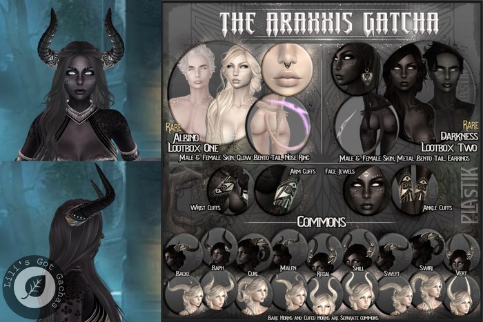 :[P]:- Araxxis Gatcha - Cuffhorn Vert