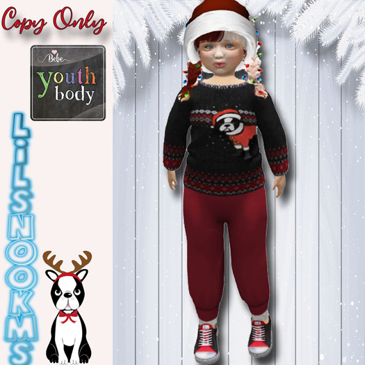 {LiL*SnOokums}Snooky Santa  YOUTH