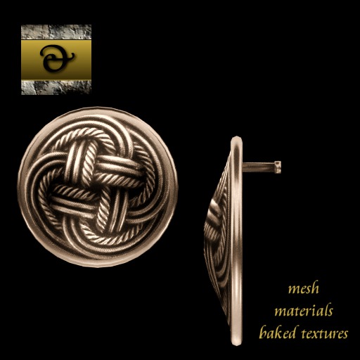 Celtic Earrings Gold