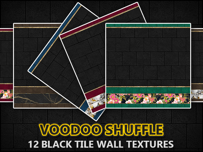 [VS]Black Tile Wall