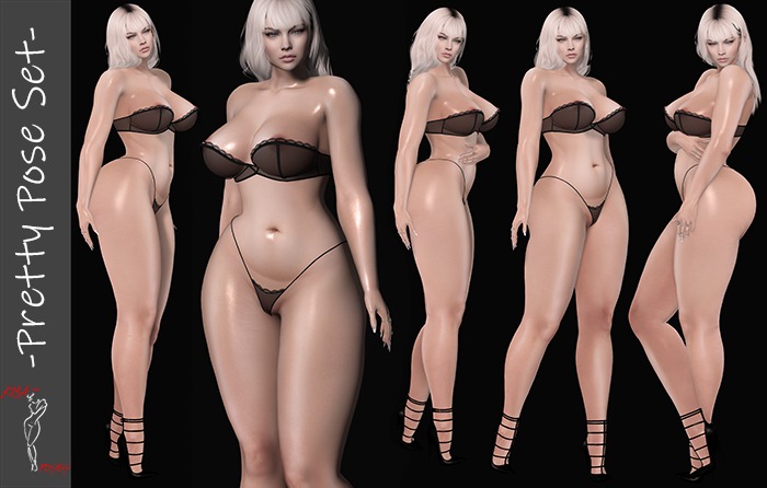 -PRETTY POSE SET- #1-9 [KMA]