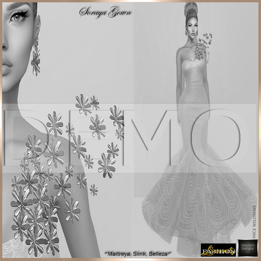 SAS - DEMO Soraya Gown (Mesh Bodies)