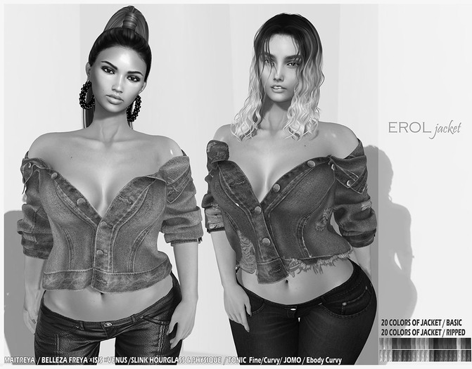 ★EROL Jeans Jacket HUD Controlled!★DEMO★