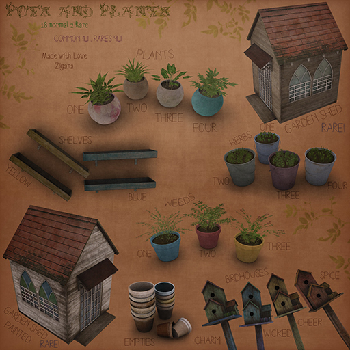 Zigana . garden shed RARE