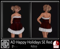 AD Happy Holidays SE Red