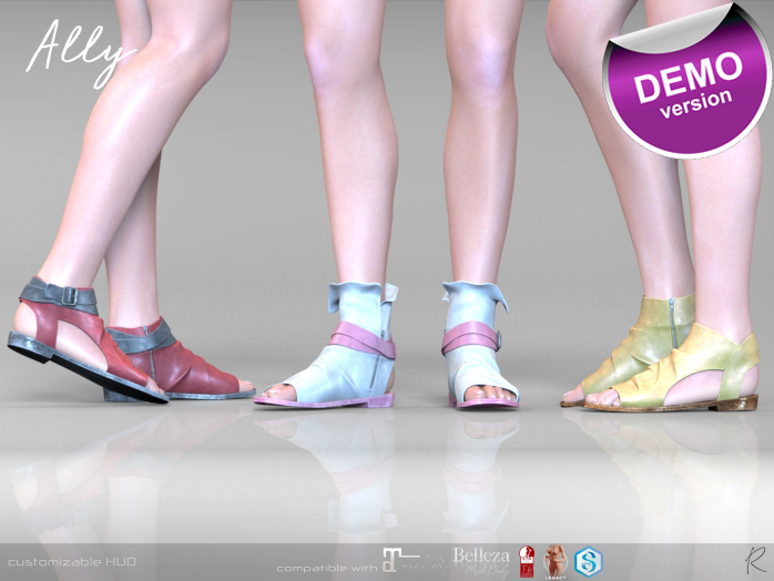 Remezzo Ally Sandals Fat Pack DEMO