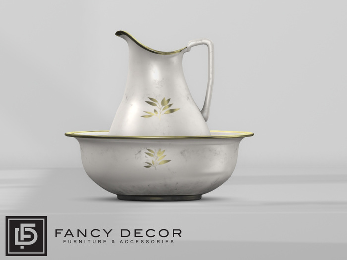 Fancy Decor: Caron Pitcher and Bowl