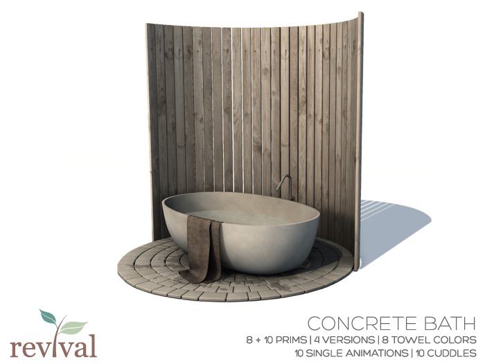 .:revival:. concrete bath