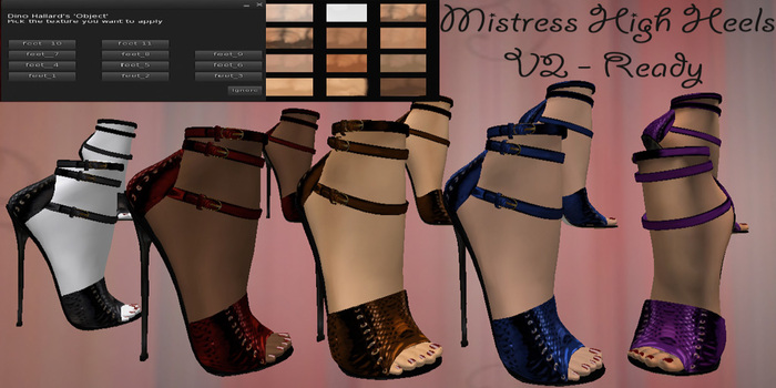 Miss High Heels With Skin Changer