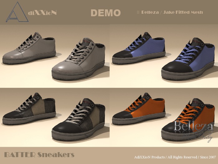 Belleza Jake .: AdiXXioN :. Sneakers Batter DEMO