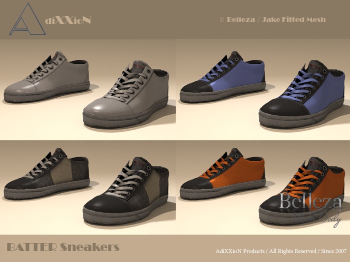 Belleza Jake .: AdiXXioN :. Sneakers Batter Fat Pack