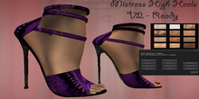 Miss Purple High Heels With Skin Changer