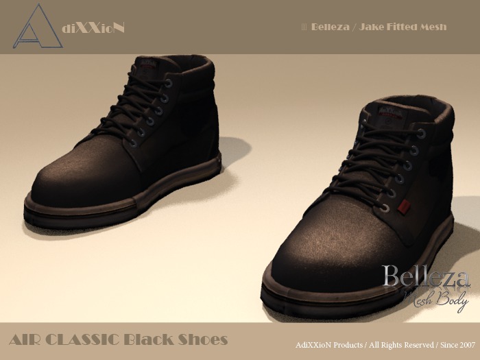 Belleza Jake AdiXXioN AIR CL Classic Shoes Black