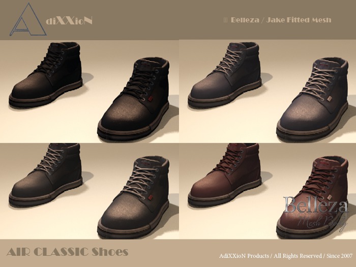 Belleza Jake AdiXXioN AIR CL Classic Shoes Fat Pack