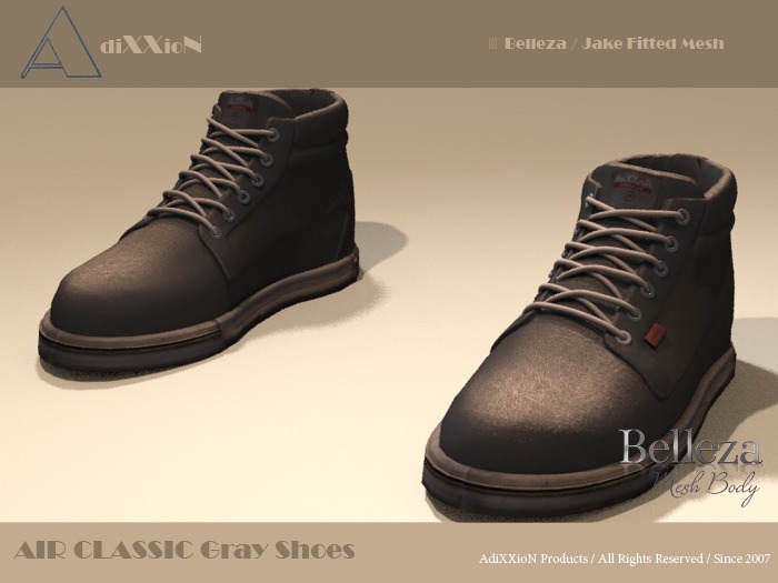 Belleza Jake AdiXXioN AIR CL Classic Shoes Gray