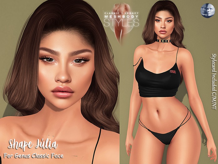 Shape Julia(Genus Classic Face)